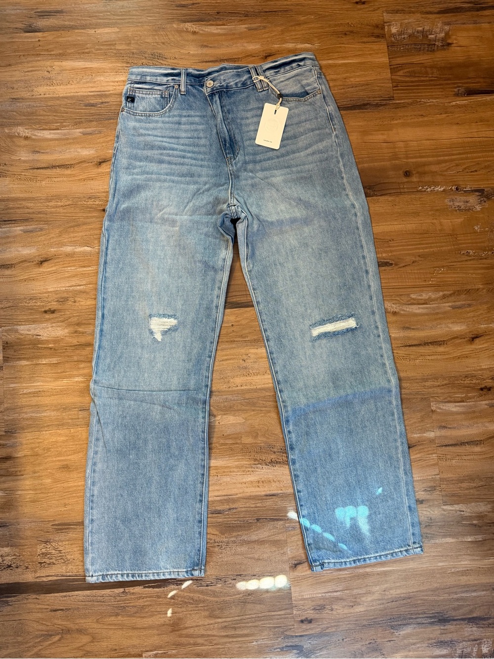 KanCan Light Blue Straight Leg Jeans